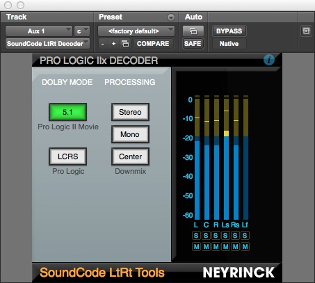 NEYRINCK SoundCode LtRt Tools
