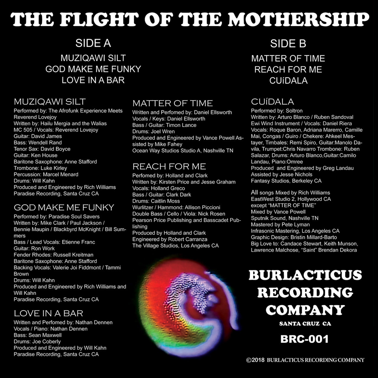 BURL Audio Flight of the Mothership Album Download