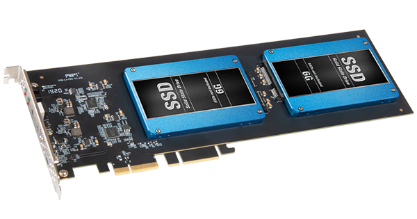 Fusion Dual 2.5-inch SSD PCIe Card - Sonnet Technologies - 製品